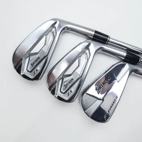 Used Srixon Z-Forged II & ZX5 Mk II Iron Set / 5 - PW / Stiff Flex