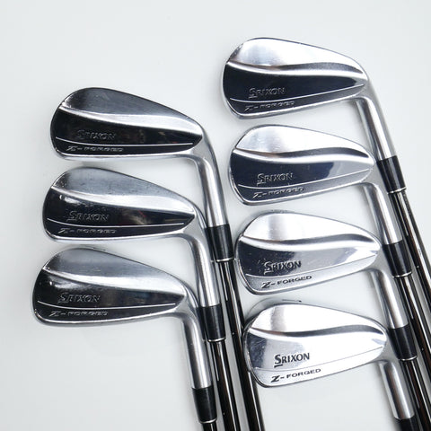 Used Srixon Z-Forged Iron Set / 4 - PW / Stiff Flex