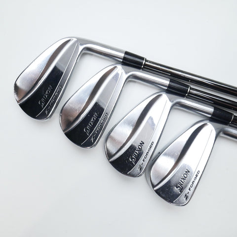 Used Srixon Z-Forged Iron Set / 4 - PW / Stiff Flex