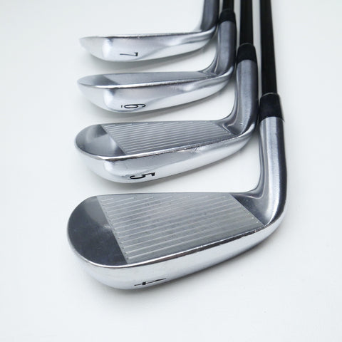 Used Srixon Z-Forged Iron Set / 4 - PW / Stiff Flex