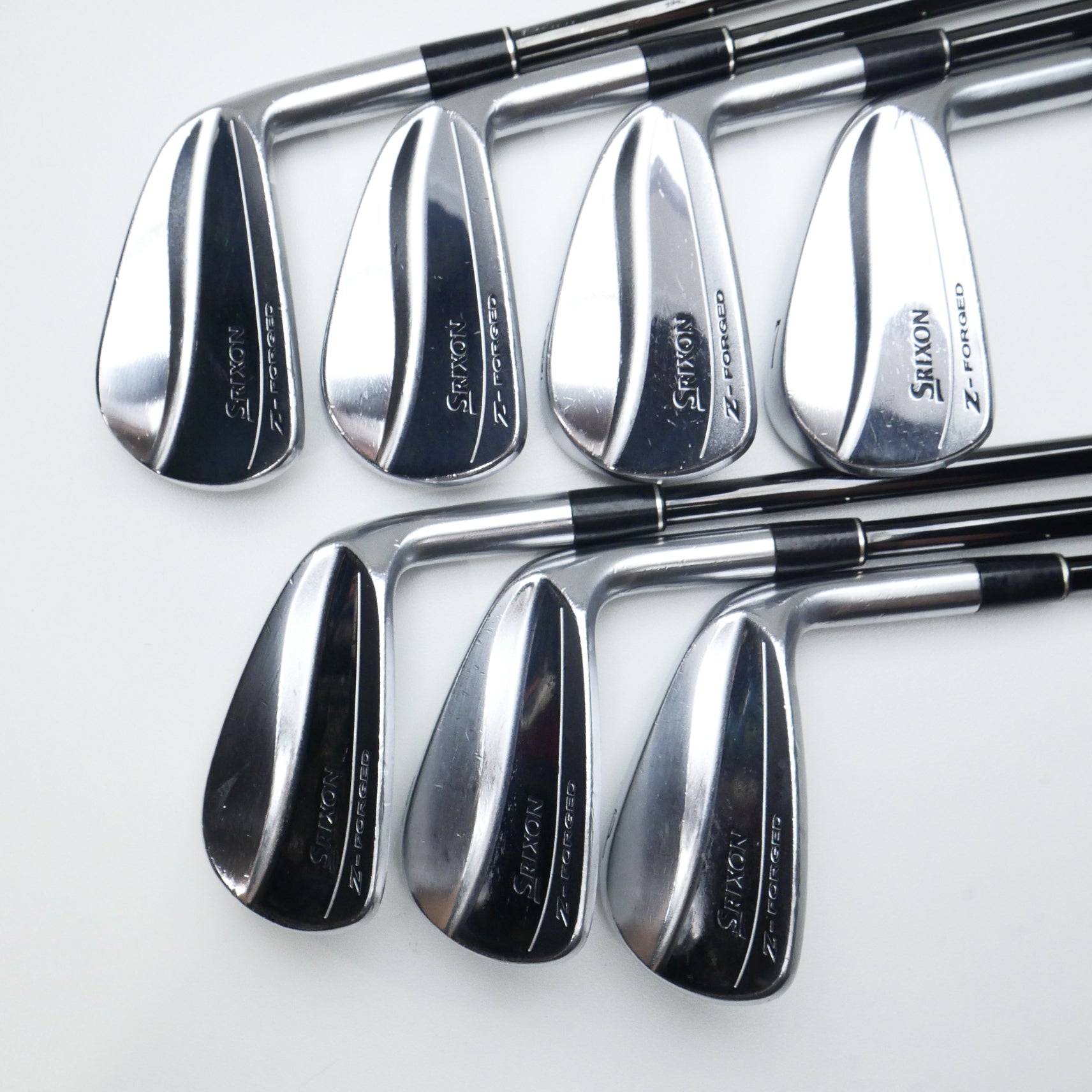 Used Srixon Z-Forged Iron Set / 4 - PW / Stiff Flex
