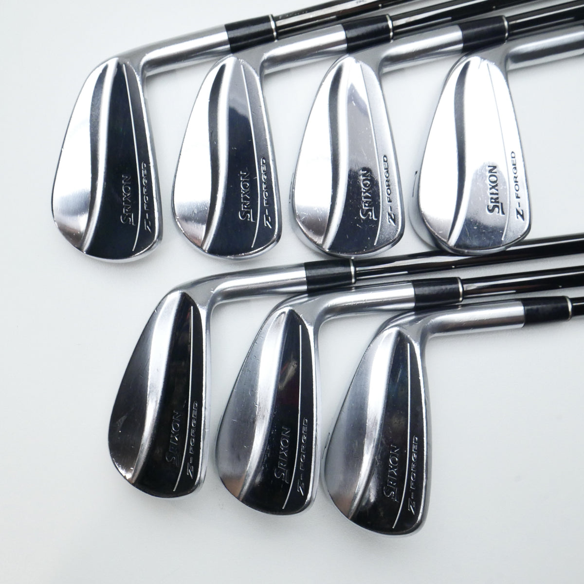 Used Srixon Z-Forged Iron Set / 4 - PW / Stiff Flex