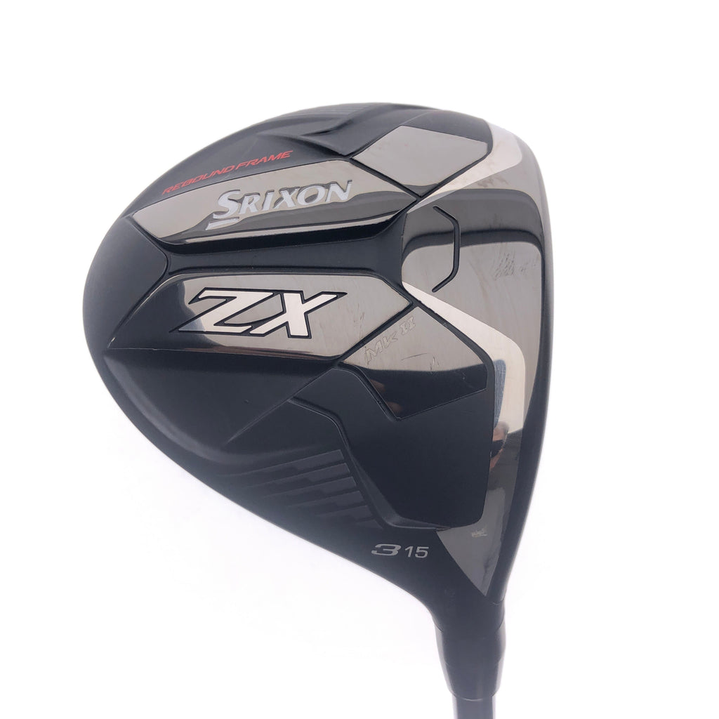 Used Srixon ZX MK II 3 Fairway Wood / 15 Degrees / Stiff Flex