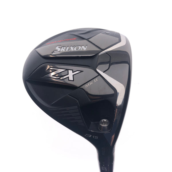 Used Srixon ZX MKII 3 Fairway Wood / 15 Degrees / Stiff Flex