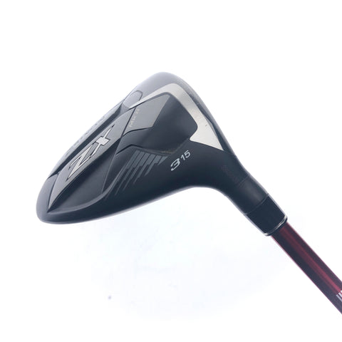Used Srixon ZX MKII 3 Fairway Wood / 15 Degrees / VELOCORE X-Stiff Flex