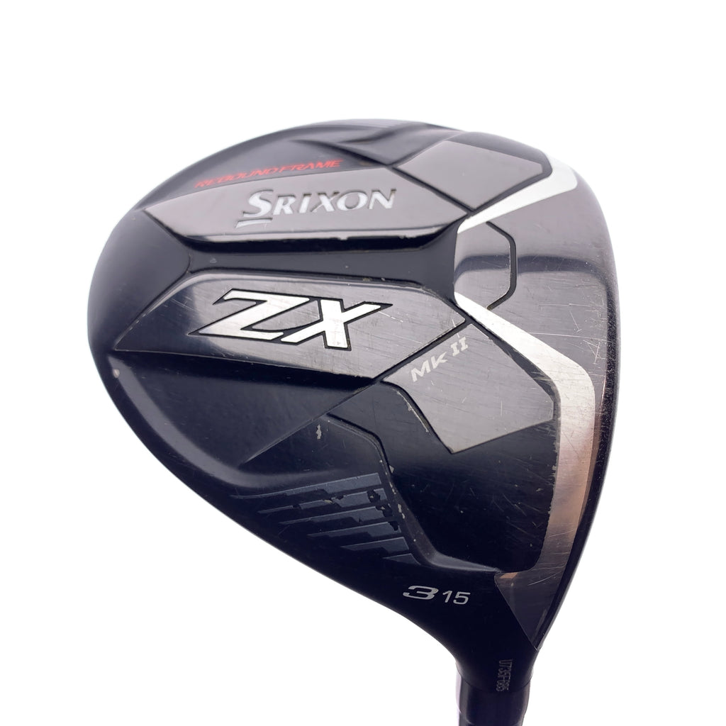 Used Srixon ZX MKII 3 Fairway Wood / 15.0 Degrees / Stiff Flex
