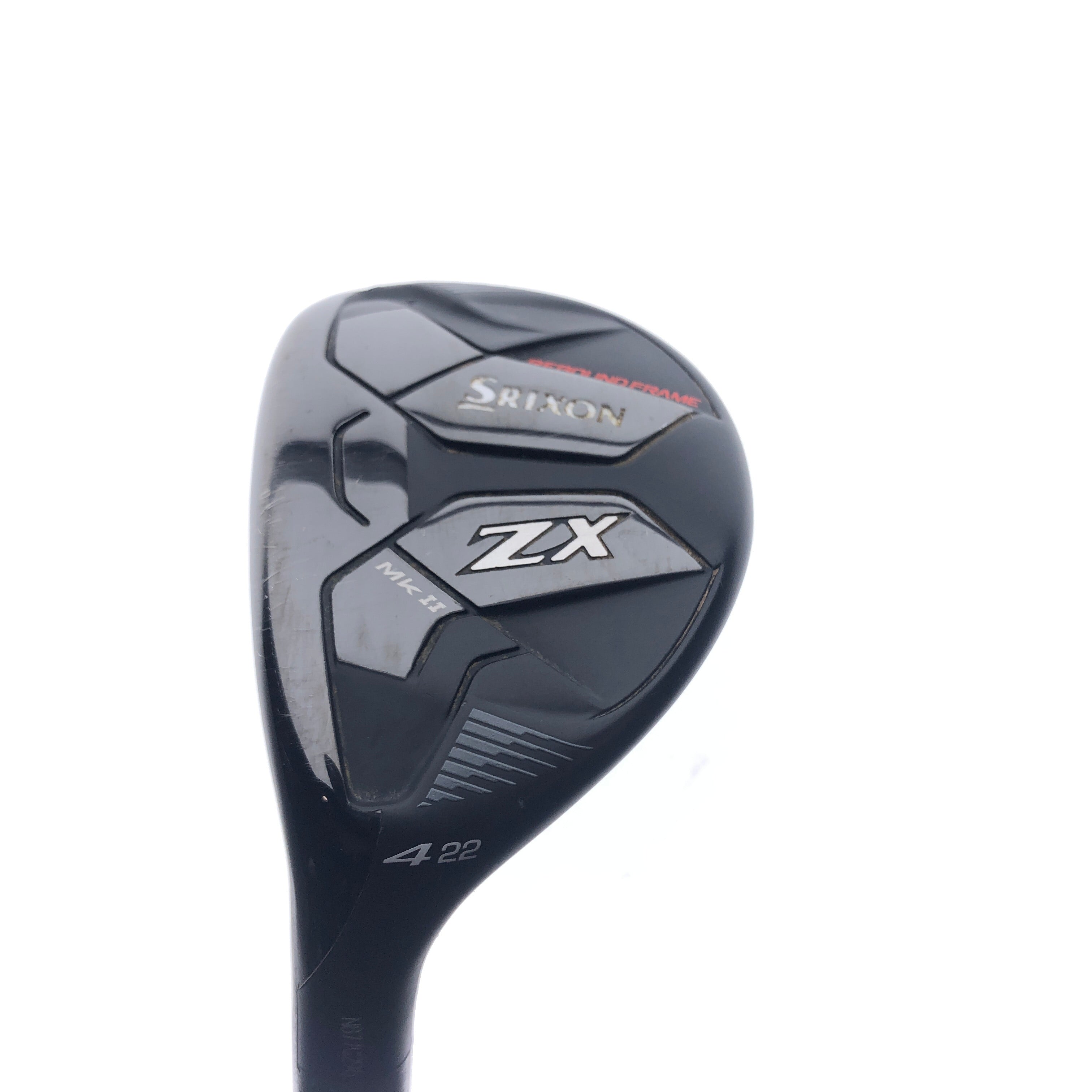 Used Srixon ZX MKII 4 Hybrid / 22 Degrees / Regular Flex / Left-Handed