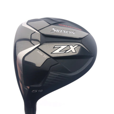 Used Srixon ZX MKII 5 Fairway Wood / 18 Degrees / Regular Flex / Left-Handed