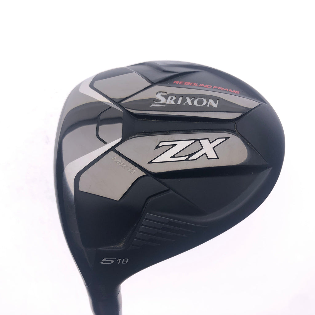 Used Srixon ZX MKII 5 Fairway Wood / 18 Degrees / Regular Flex / Left-Handed