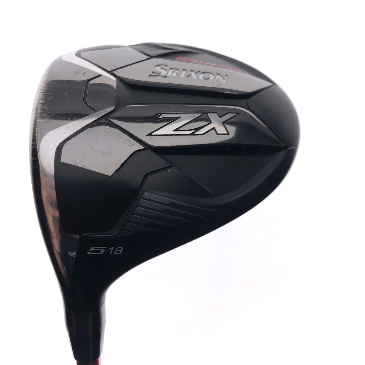 Used Srixon ZX MKII 5 Fairway Wood / 18 Degrees / Stiff Flex / Left-Handed