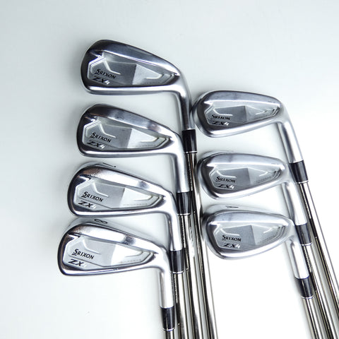 Used Srixon ZX4 MKII Iron Set / 5 - PW + AW / Stiff Flex