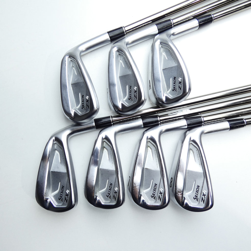 Used Srixon ZX4 MKII Iron Set / 5 - PW + AW / Stiff Flex