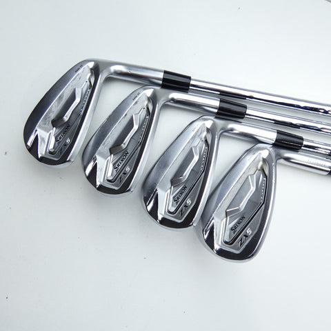 Used Srixon ZX4 MKII & ZX5 MKII Combo Set Iron Set / 4 - PW + AW / X-Stiff Flex