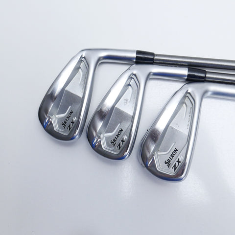 Used Srixon ZX4 & ZX5 MKII Combo Iron Set / 5 - PW / Regular Flex