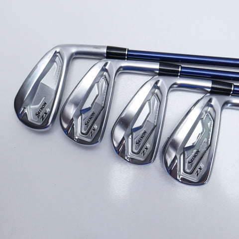 Used Srixon ZX4 & ZX5 & ZX7 MKII Combo Set Iron Set / 4 - PW / Stiff Flex
