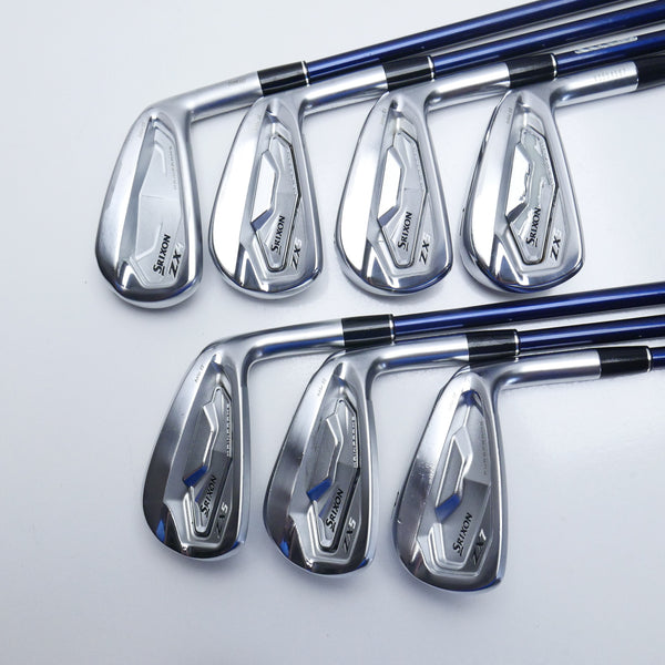 Used Srixon ZX4 & ZX5 & ZX7 MKII Combo Set Iron Set / 4 - PW / Stiff Flex