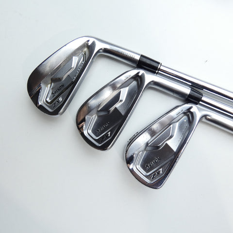Used Srixon ZX5 MKII & ZX7 MKII Combo Set Iron Set / 4 - 9 IRON / Stiff Flex