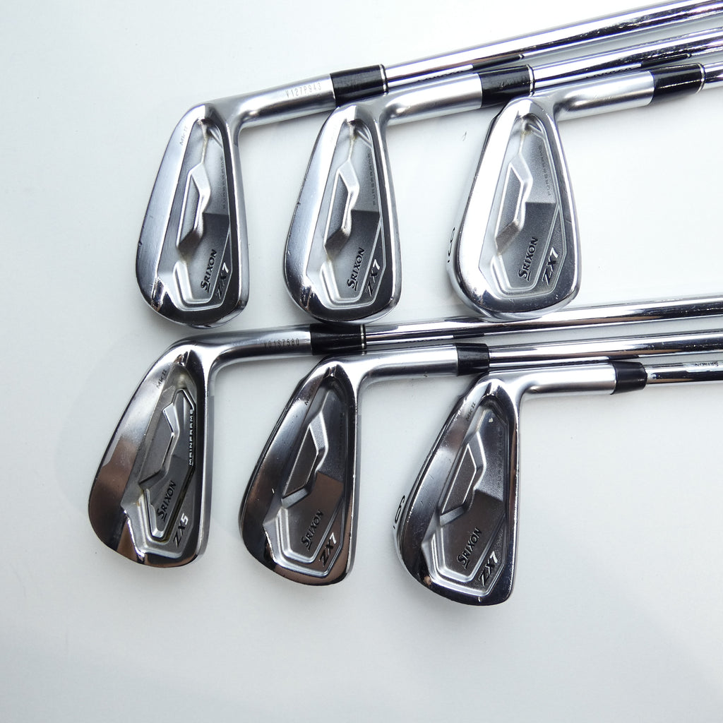 Used Srixon ZX5 MKII & ZX7 MKII Combo Set Iron Set / 4 - 9 IRON / Stiff Flex