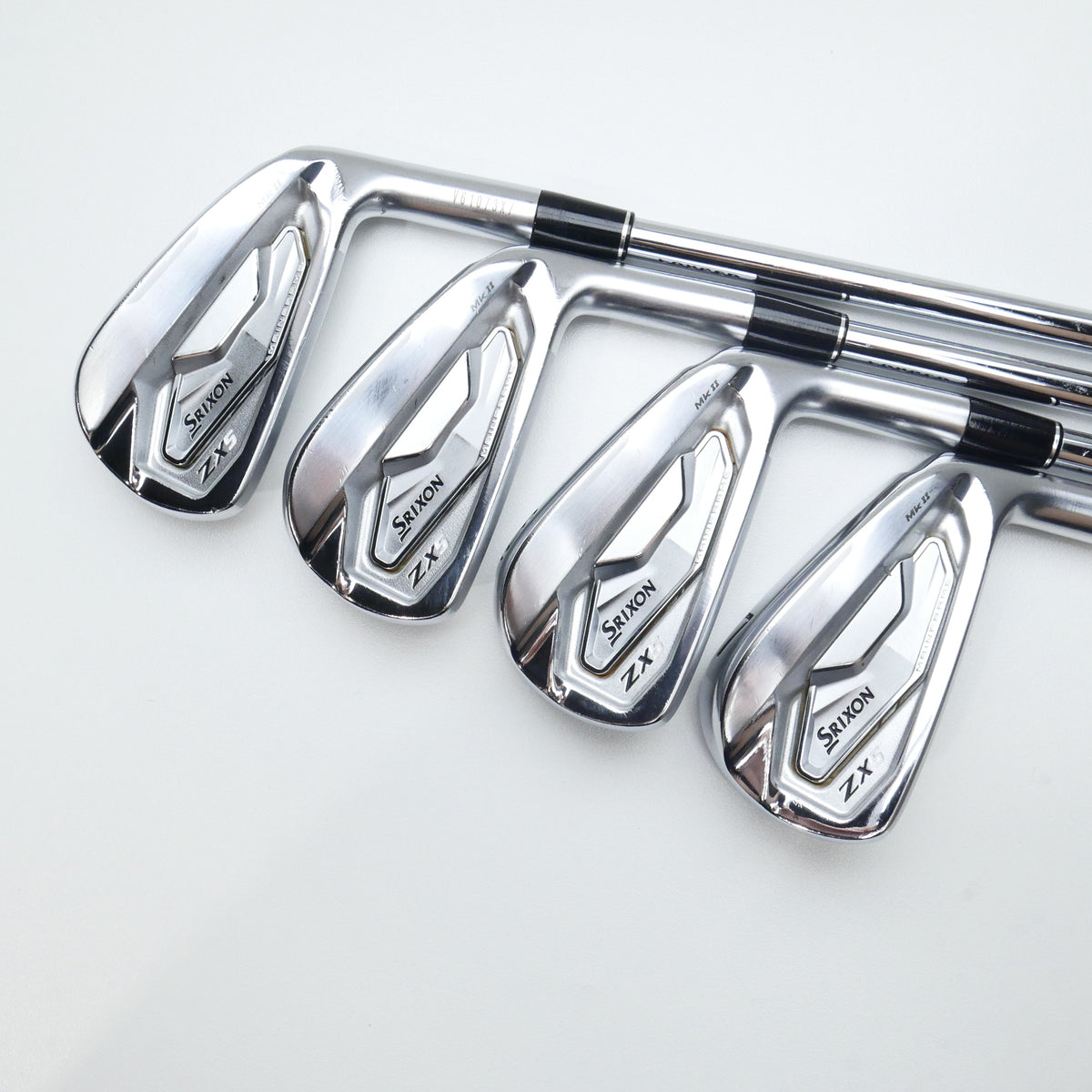Used Srixon ZX5 MKII & ZX7 MKII Combo Set Iron Set / 4 - PW / X-Stiff Flex