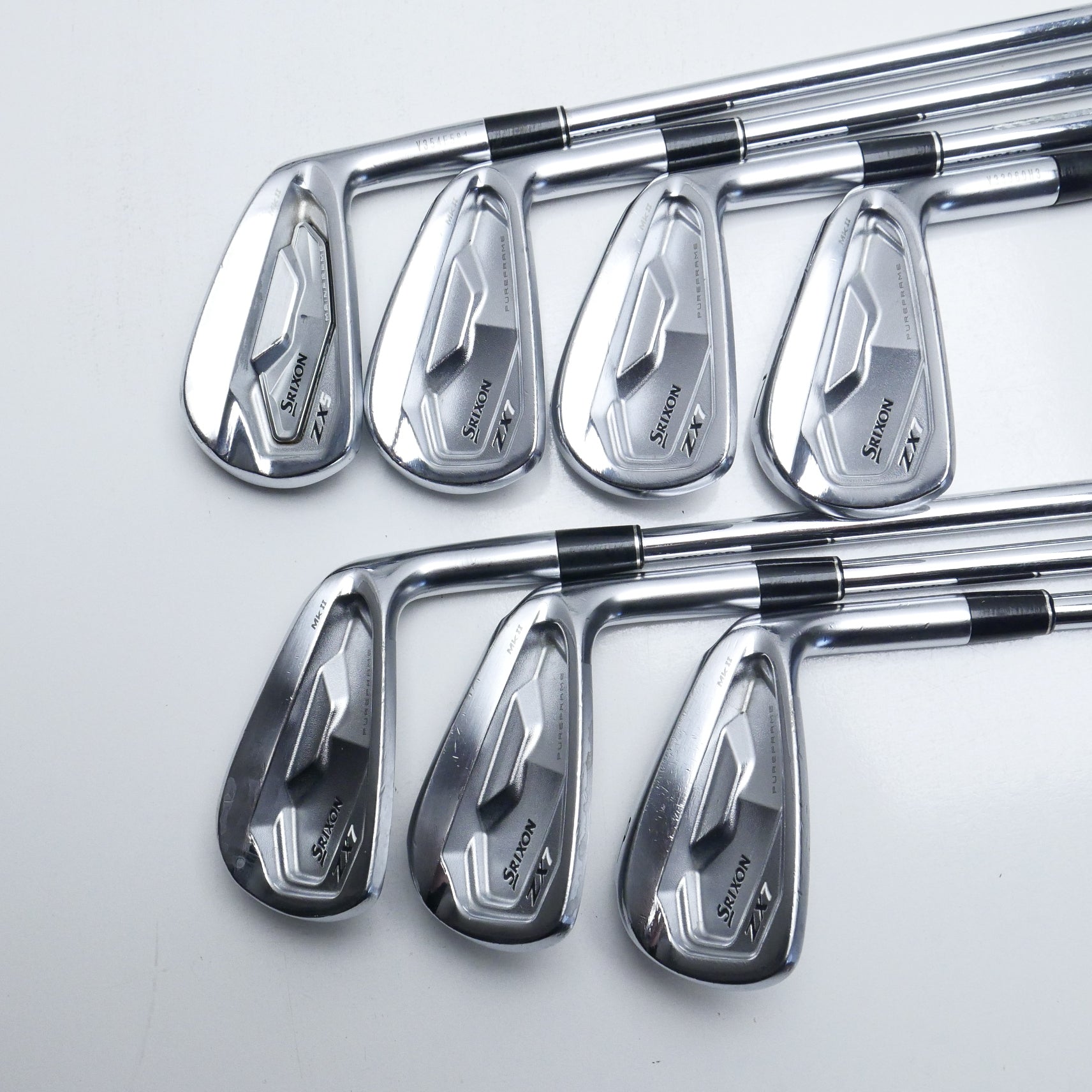 Used Srixon ZX5 MKII & ZX7 MKII Combo Set Iron Set / 4 - PW