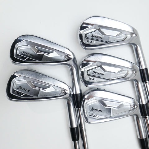 Used Srixon ZX5 MKII & ZX7 MKII Combo Set Iron Set / 6 - PW / Stiff Flex