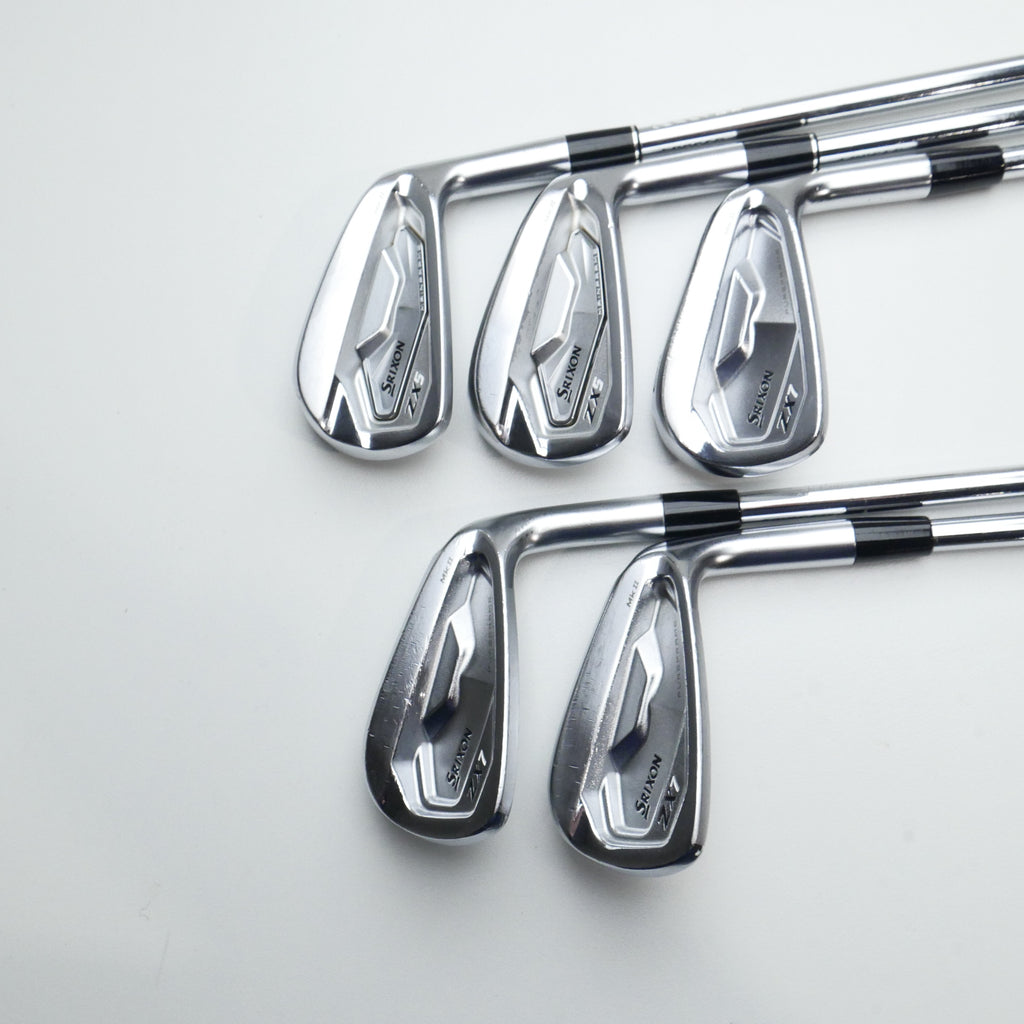 Used Srixon ZX5 MKII & ZX7 MKII Combo Set Iron Set / 6 - PW / Stiff Flex