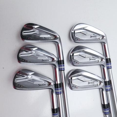 Used Srixon ZX5 & ZX7 Combo Iron Set / 5 - PW / Stiff Flex