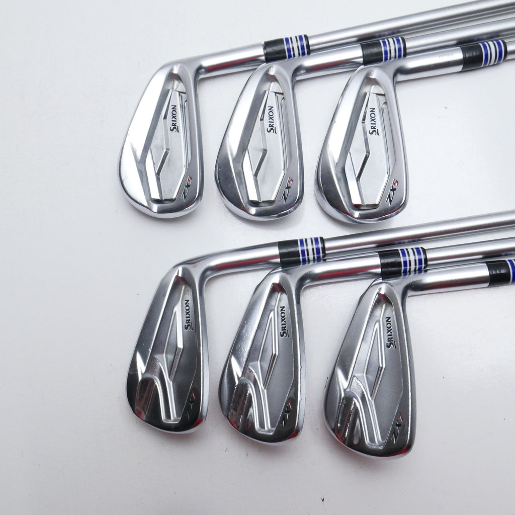 Used Srixon ZX5 & ZX7 Combo Iron Set / 5 - PW / Stiff Flex
