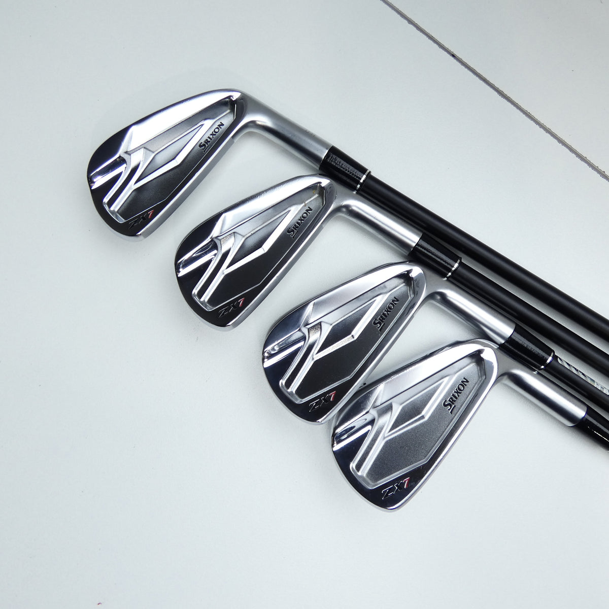 Used Srixon ZX7 Iron Set / 4 - PW + AW / Regular Flex