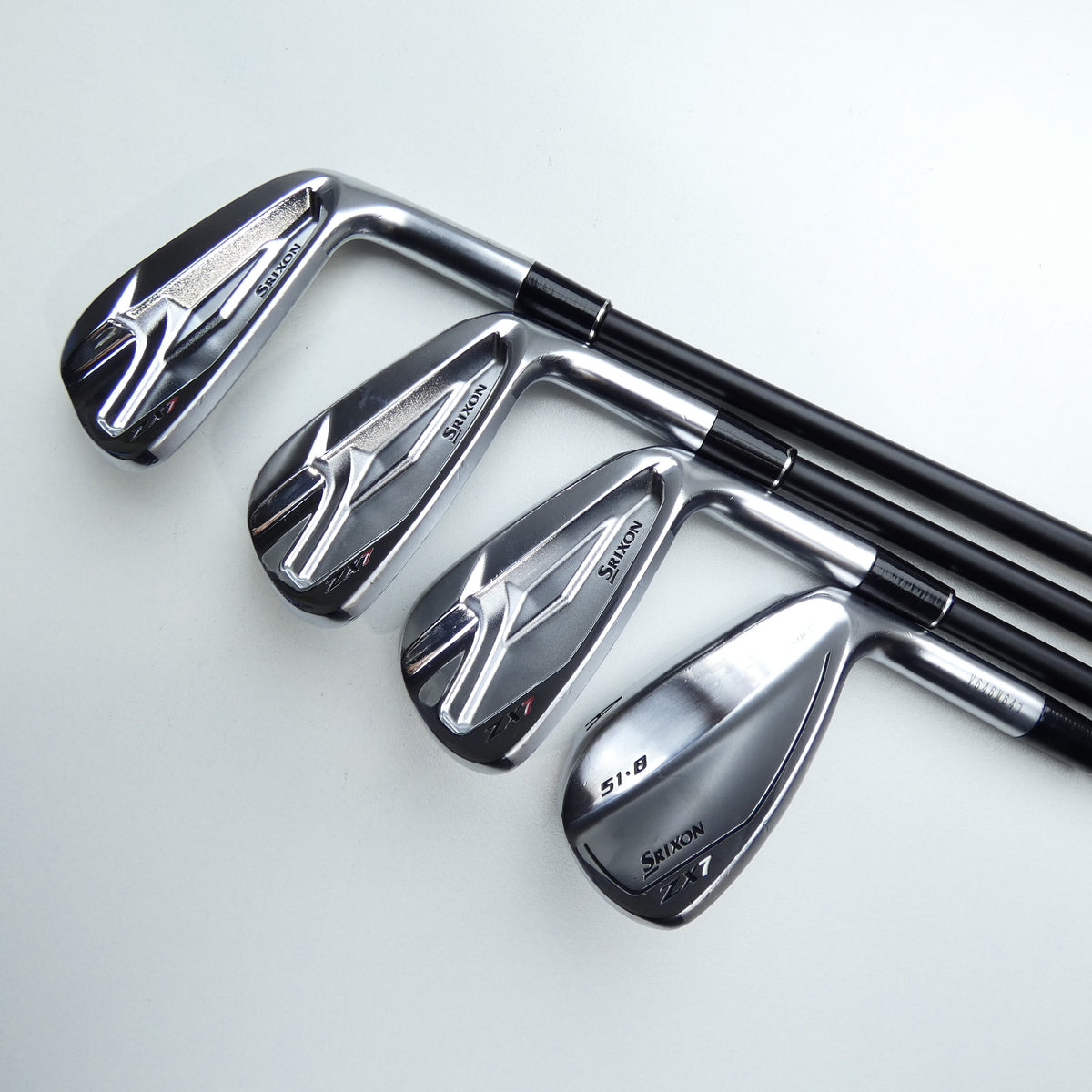 Used Srixon ZX7 Iron Set / 4 - PW + AW / Regular Flex