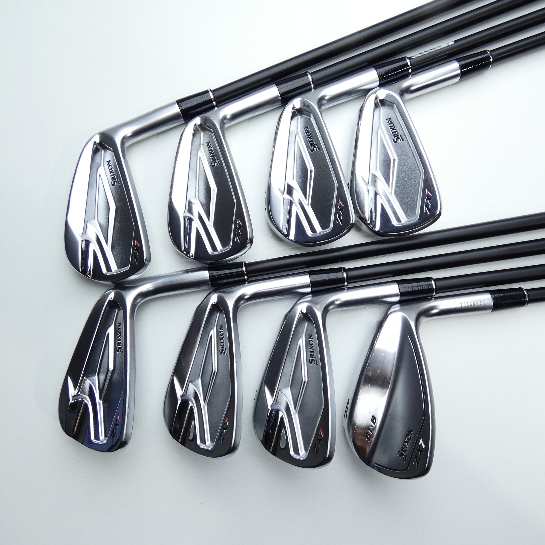 Used Srixon ZX7 Iron Set / 4 - PW + AW / Regular Flex