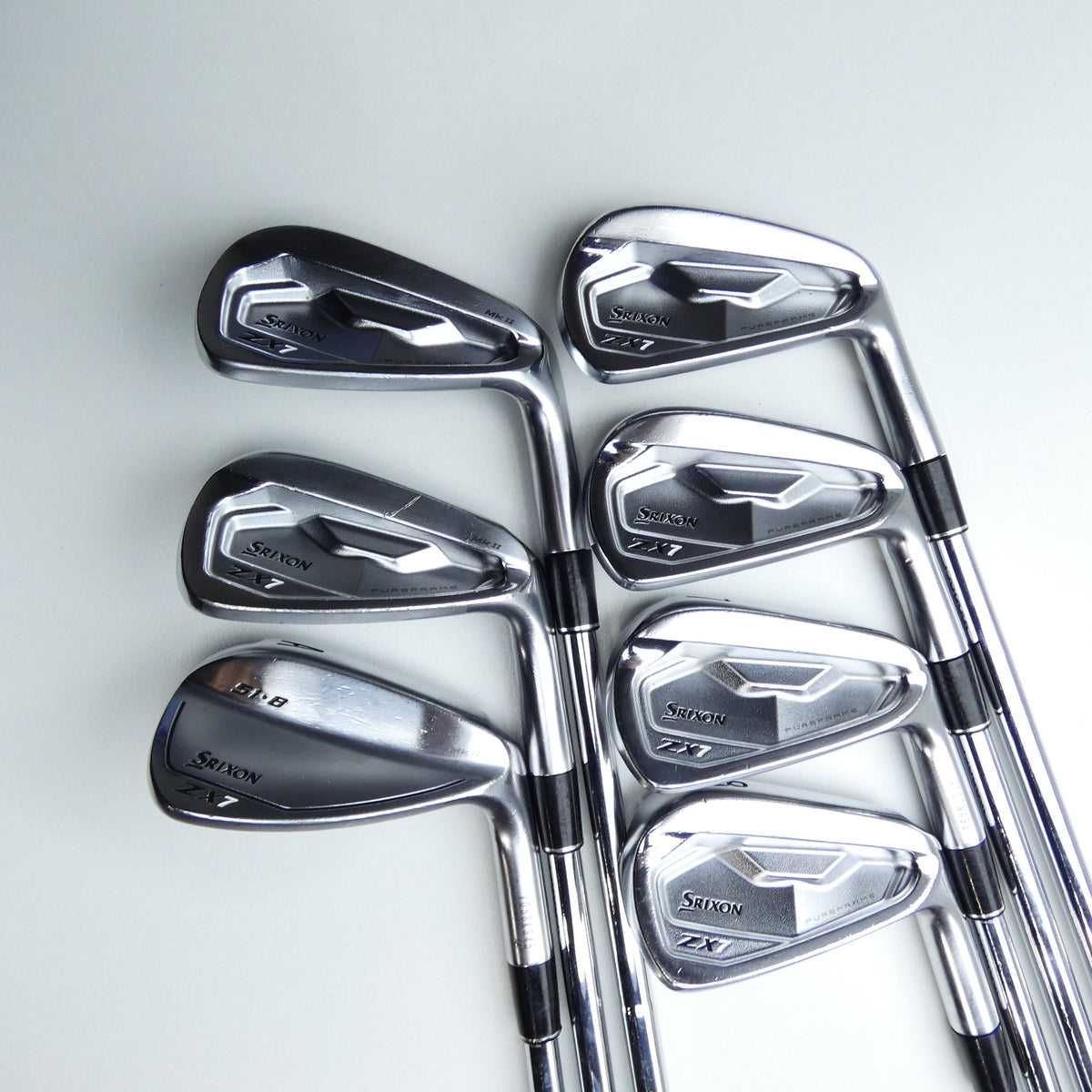 Used Srixon ZX7 MKII Iron Set / 5 - PW + AW / X-Stiff Flex