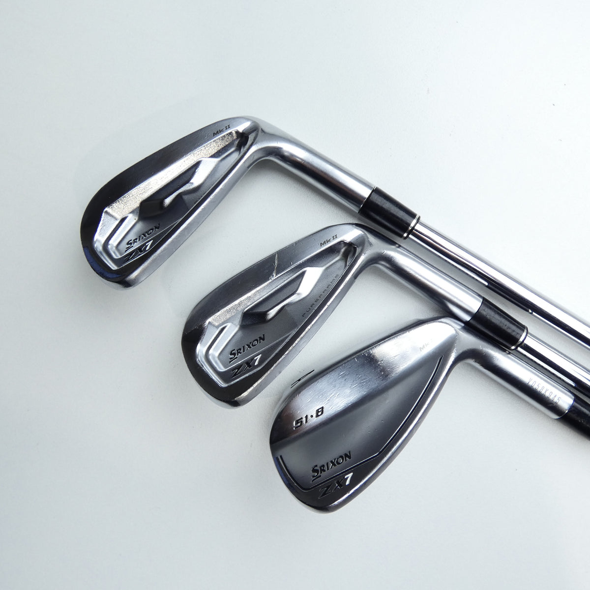 Used Srixon ZX7 MKII Iron Set / 5 - PW + AW / X-Stiff Flex