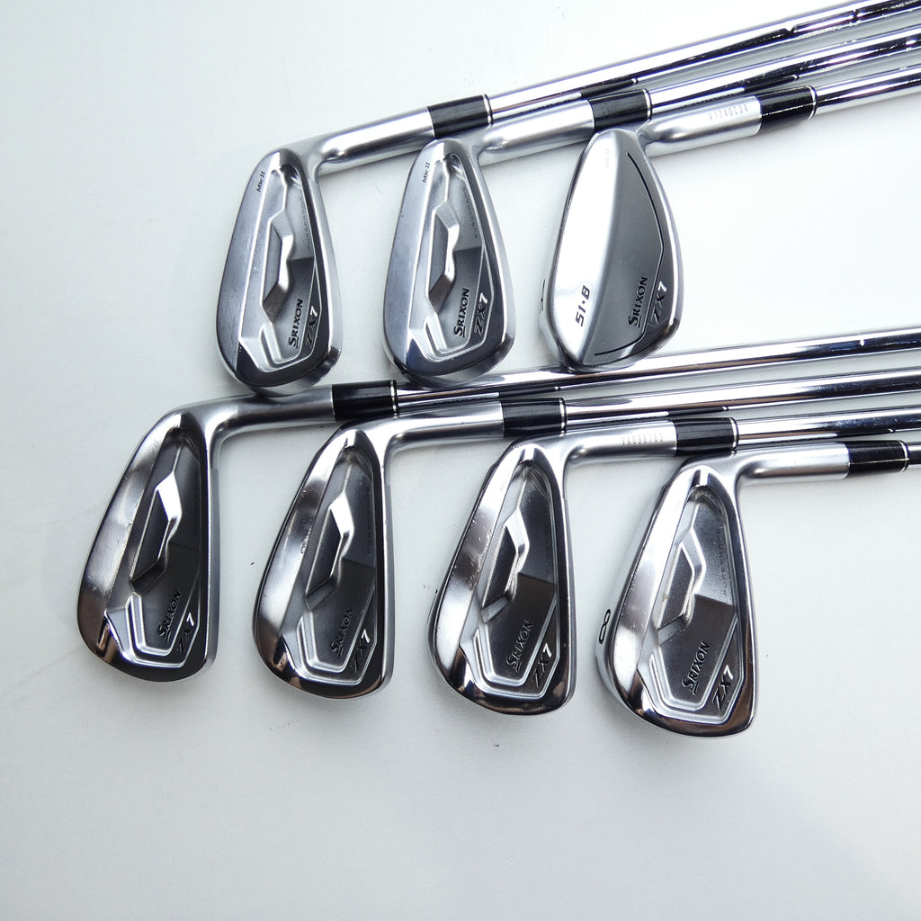 Used Srixon ZX7 MKII Iron Set / 5 - PW / Stiff Flex