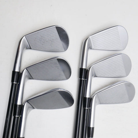 Used Srixon ZX7 MKII Iron Set / 6 - PW + AW / Graphite Regular Flex