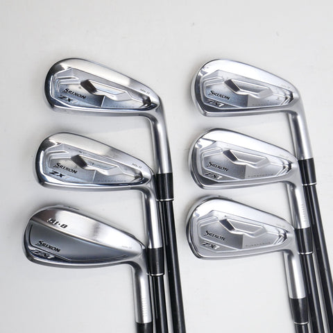 Used Srixon ZX7 MKII Iron Set / 6 - PW + AW / Regular Flex