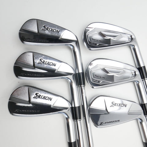 Used Srixon ZX7 MKII & Z Forged II Combo Iron Set / 5 - PW / Regular Flex