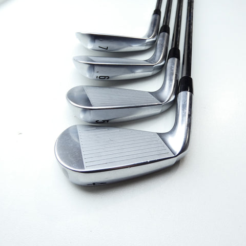 Used Srixon ZX7 MKII & Z-Forged II Iron Set / 4 - PW / Stiff Flex