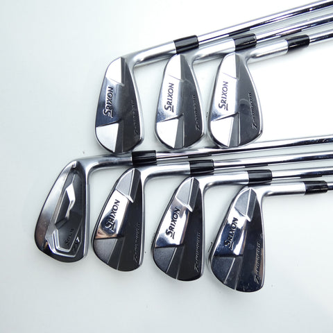 Used Srixon ZX7 MKII & Z-Forged II Iron Set / 4 - PW / Stiff Flex