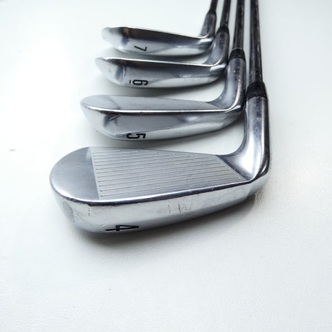 Used Srixon ZX7 MKII & Z-Forged II Iron Set / 4 - PW / X-Stiff Flex