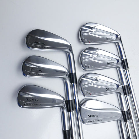 Used Srixon ZX7 & Z-Forged Combo Iron Set Iron Set / 4 - PW / Stiff Flex