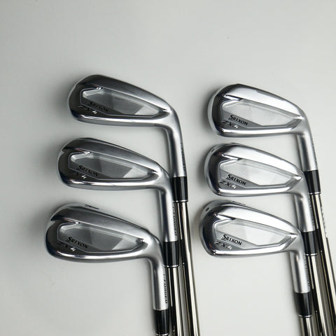 Used Srixon ZXi4 Iron Set / 6 - PW + AW / Stiff Flex