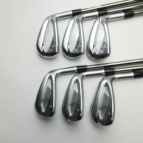 Used Srixon ZXi4 Iron Set / 6 - PW + AW / Stiff Flex