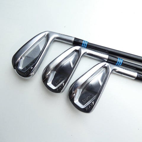 Used Srixon ZXi4 & ZXi7 Combo Set Iron Set / 5 - PW / Stiff Flex