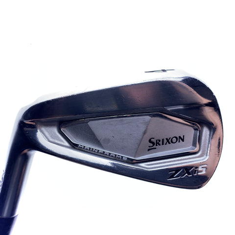 Used Srixon ZXi5 4 Iron / 22.0 Degrees / X-Stiff Flex / Left-Handed