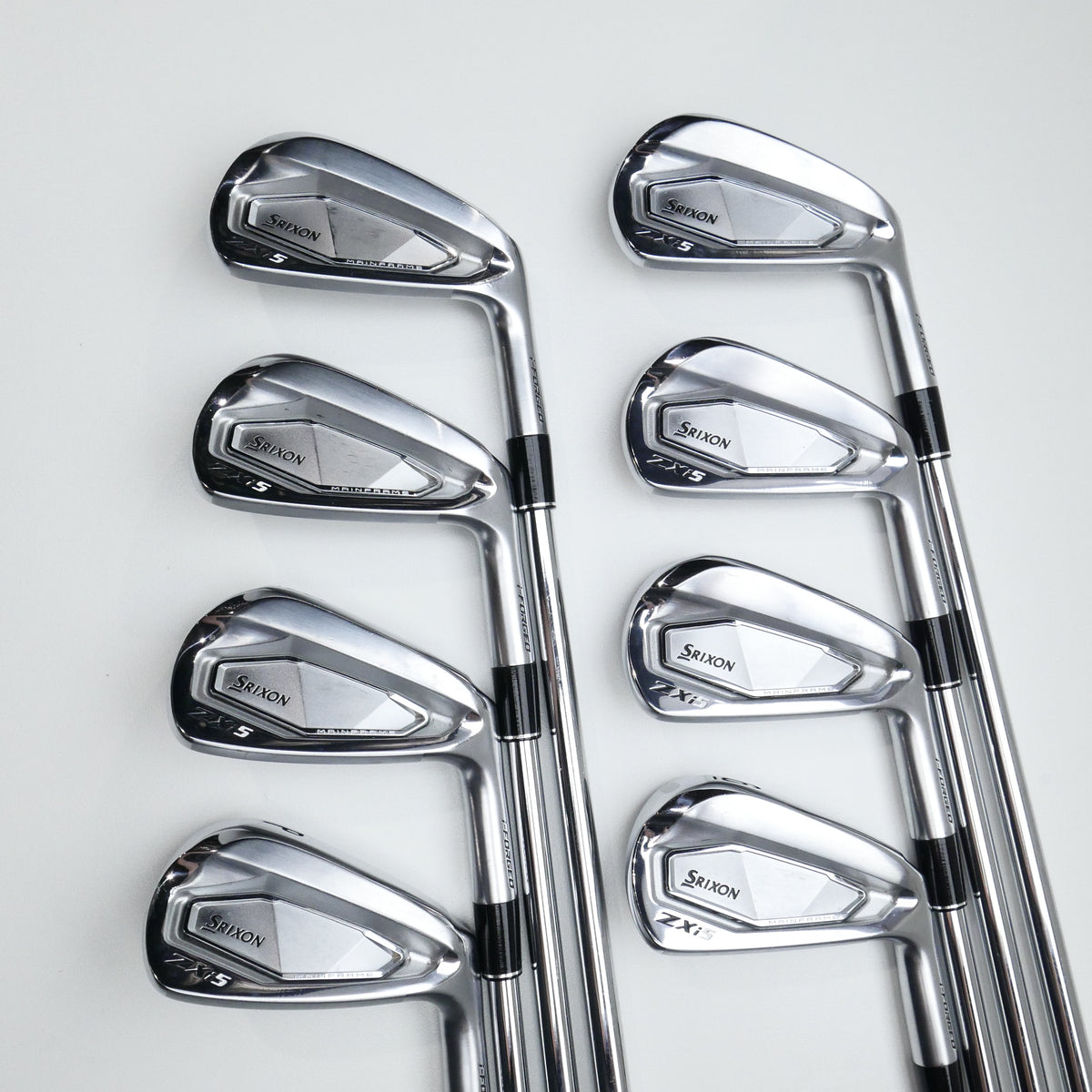 Used Srixon ZXi5 Iron Set / 3 - PW / Stiff Flex