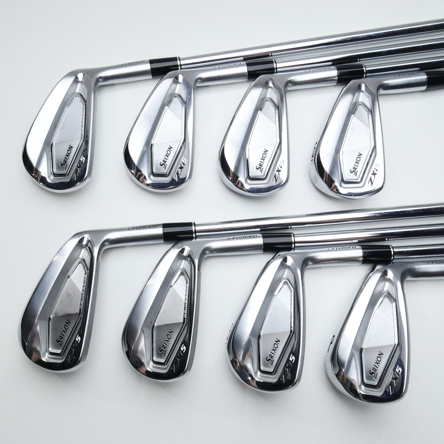 Used Srixon ZXi5 Iron Set / 3 - PW / Stiff Flex
