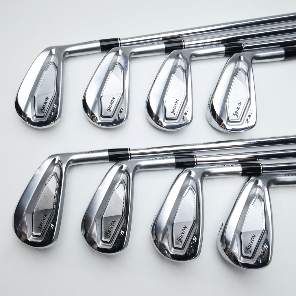Used Srixon ZXi5 Iron Set / 3 - PW / Stiff Flex