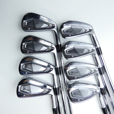 Used Srixon ZXi5 Iron Set / 4 - PW + AW / Stiff Flex
