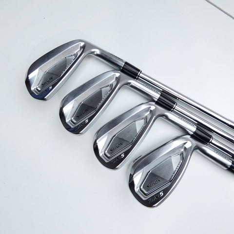 Used Srixon ZXi5 Iron Set / 4 - PW + AW / Stiff Flex